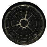 Exquisit Filtres à charbon 2 pièces noir CF110
