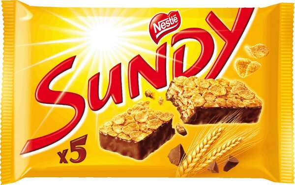 Nestle Barres chocolatées chocolat noir Sundy