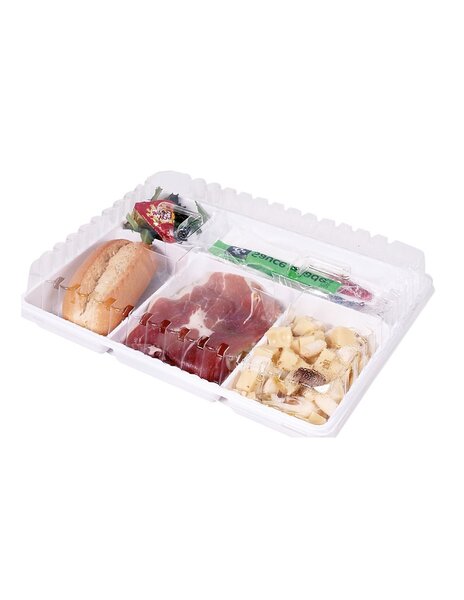 COUVERCLE COFFRET CLASSIQUE TRANSPARENT 34 x 25 x 4,5cm (colis 100 couvercles)