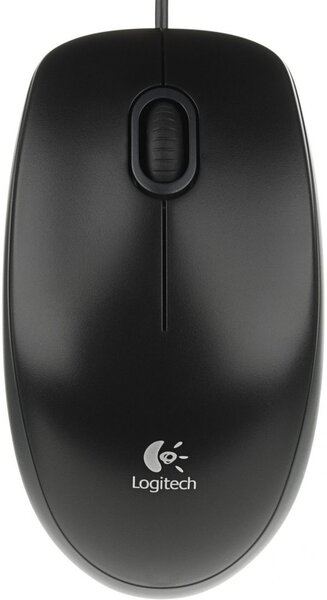 Souris filaire Logitech B100 Optical USB (Noir)