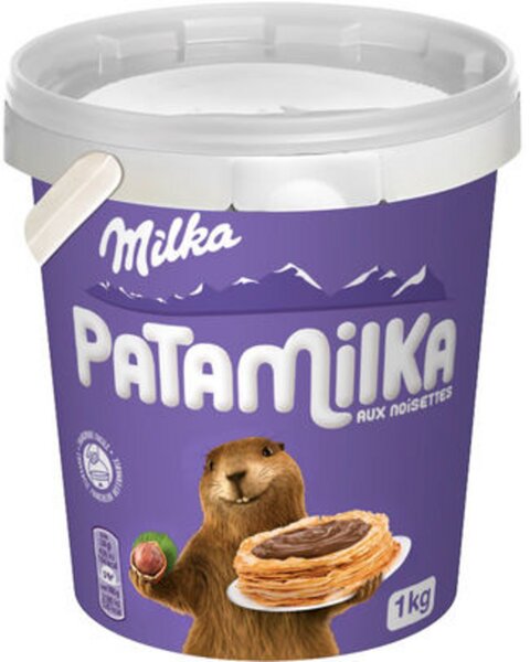 Milka Patamilka aux Noisettes 1Kg (lot de 2)