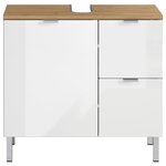Germania Armoire de plancher sous-lavabo GW-Mauresa 60x34x56 cm Blanc