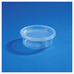 Lot de 500: Pot rond micro-ondable transparent 946 cc