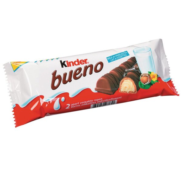 BUENO 30 sachets de barres chocolatées (paquet 30 unités)