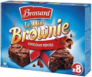 Brossard Mini Brownies Chocolat Pépites 240g (lot de 3)