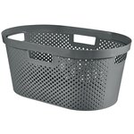 Curver Ensemble de paniers à linge 2 pcs Infinity 40L+60L Anthracite