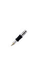 PARKER Duofold Centennial - Section Plume Noire  - Attributs Palladium - Plume moyenne 18K