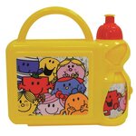 Fun House monsieur madame ensemble gouter comprenant 1 gourde et 1 boîte goûter pour enfant