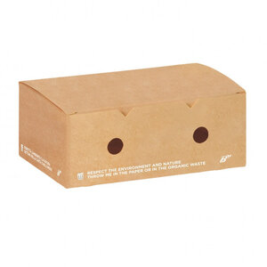 Boîte en Carton Biodégradable à Emporter - SDG - Lot de 350 - Carton biodégradable