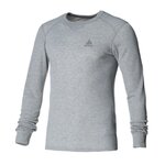 ODLO T-Shirt de ski Ts Ml Warm H - Homme - Gris