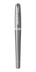 PARKER Urban Stylo plume, gris métallique, attributs chromés, plume moyenne, en écrin