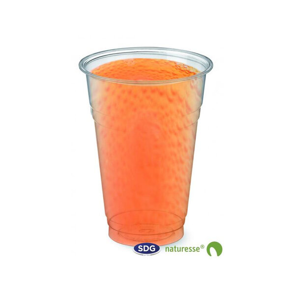 Gobelet Jetable en PLA Transparent Biodégradable 200 ml - SDG - Lot de 2250 - Acide polyactique (PLA)