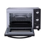 OCEANIC OCEAMF20S2 - Minifour électrique 20L silver - 1380W - Grill rotissoire - Convection naturelle