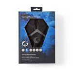 Organisateur de câble de souris Nedis avec Hub USB 3.0 (Noir)