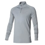 WANABEE Sous-vetement de randonnée 1/2 Zip Fit WarZip - Homme - Carbone