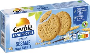 Gerble Biscuits sésame vanille s/sucres