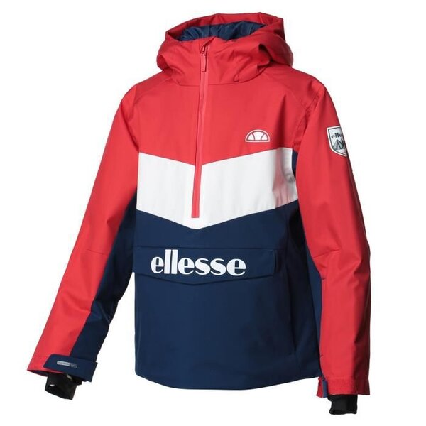 ELLESSE Blouson de ski 1/2 zip Aquila JKT - Enfant garçon - Rouge