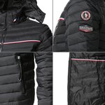 NORTHVALLEY Doudoune fine Homme Merry Noir