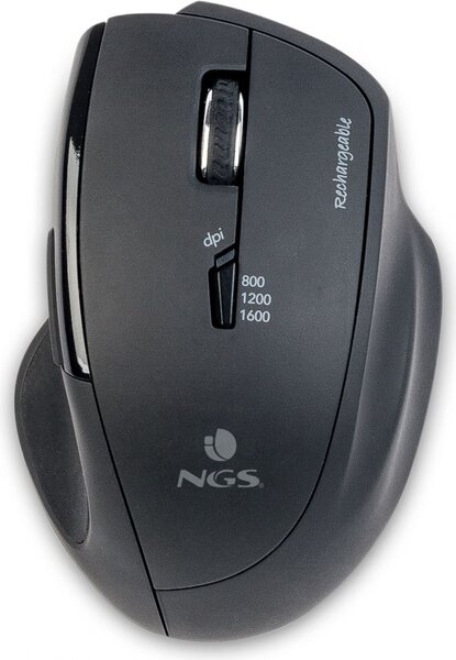 Souris sans fil NGS Spy-RB (Noir)