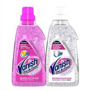 Détachant Textile Gel Oxi Action Gold 30° 1,5L + Détachant Textile Gel Oxi Action Gold... VANISH