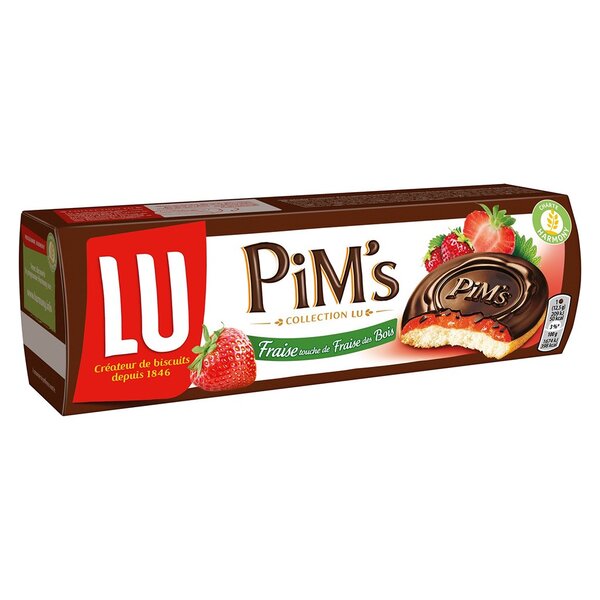LU Pim’s Collection LU Fraise Touche de Fraise des Bois 150g (lot de 6)