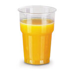 Lot de 1000: Gobelet plastique PET transparent 20 cl