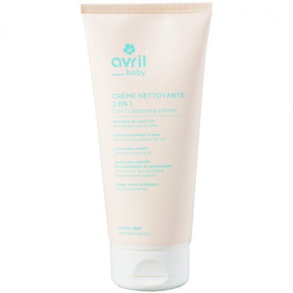 Avril - Crème Nettoyante 2en1 Bébé 100ml - Certifié Bio