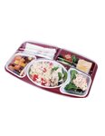 Plateau repas prestige NOIR 46 x 30 x 6,3cm (1 colis 50 plateaux)