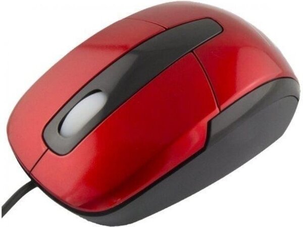 Souris Filaire Esperanza Titanum Barracuda 3D TM108R (Noir/Rouge)
