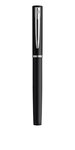 WATERMAN Graduate Allure Stylo plume,  laque noire satinée, plume fine, cartouche encre bleu, Coffret cadeau