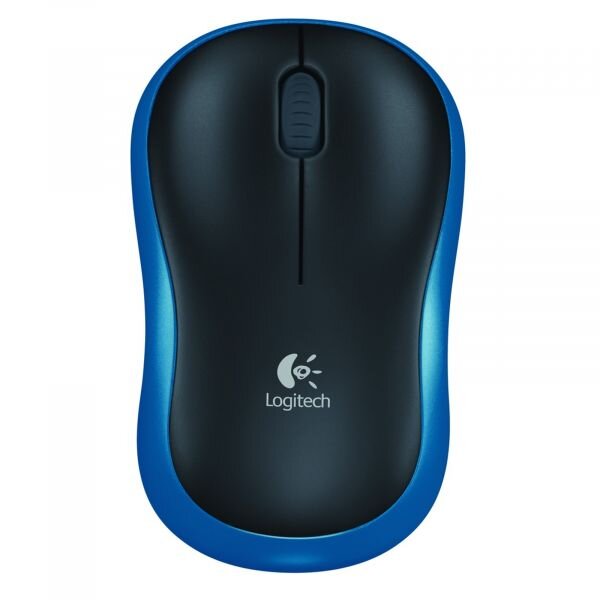 Souris sans fil Logitech M185 (Bleu/Noir)