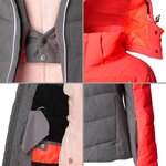 WANABEE Doudoune SAVINAZ 500 - Femme - Rouge Corail