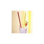 Pack de 200 Pailles pour Cocktail Diam 7mm 150 mm Noir PAPSTAR