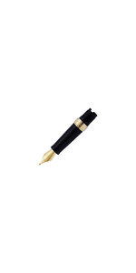 WATERMAN - Hemisphere - Bloc Plume Complet - Attributs dorés - Plume Large