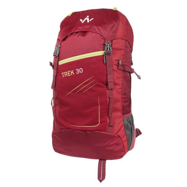 WANABEE Sac a dos de randonnée Trek 30 - Rouge