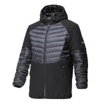 NORTHVALLEY Doudoune Fine Bi-Matiere Lenny - Homme - Noir