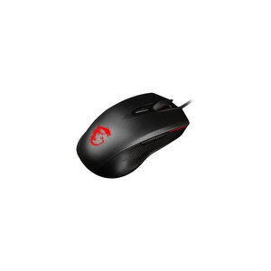 Msi Souris Gamer Clutch Gm40 Gaming Filaire - Retroeclaire - Optique - 5000 Dpi - 9 Boutons - Noir - Pc