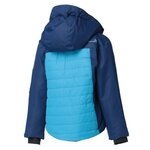 WANABEE Blouson de ski JR CYRO 200 JKT - Enfant - Bleu Marine