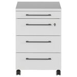 Germania Armoire sur roulettes GW-Agenda 42x49x61 cm Gris clair