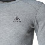 ODLO T-Shirt de ski Ts Ml Warm H - Homme - Gris