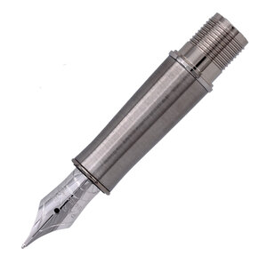 PARKER Sonnet Bloc plume : Section Métal - Attributs Chromés - Plume Moyenne 18K finition Rhodium