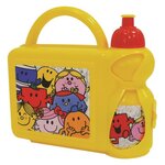 Fun House monsieur madame ensemble gouter comprenant 1 gourde et 1 boîte goûter pour enfant