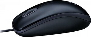 Souris filaireLogitech M100 (Noir/Gris)
