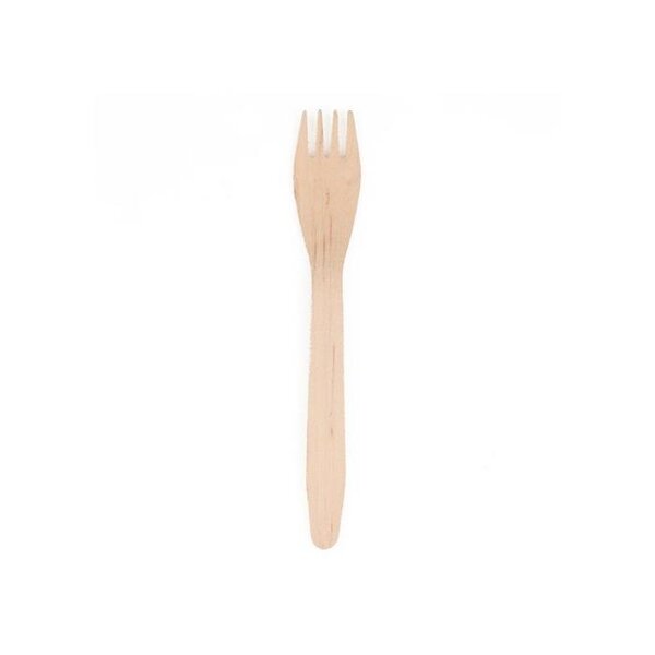 Lot de 25 Fourchettes en Bois 'pure' 165 mm Bio PAPSTAR