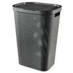 Curver Ensemble de paniers à linge 2 pcs Infinity 40L+60L Anthracite
