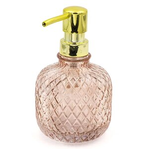 RIDDER Distributeur de savon Jade Rose transparent 330 ml