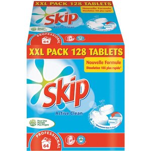 Paquet de 128 tablettes de lessive Pro Tablets (paquet 128 unités)