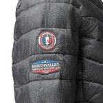 NORTHVALLEY Doudoune fine Homme Mylan Gris Chiné