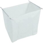 vidaXL Panier à linge 3 pcs Teck