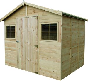 Abri de jardin en bois 4.32 m² Bergen Avec plancher